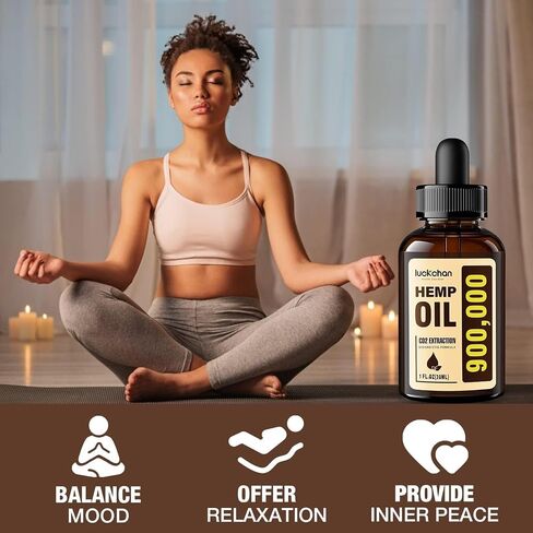 Hemp Oil Organic Extra Strength (4-Pack) High Potency Hemp Drops Natural Hemp Extract, Non-GMO, Low Sugar, Made in USA (Natural) in Saudi Arabia