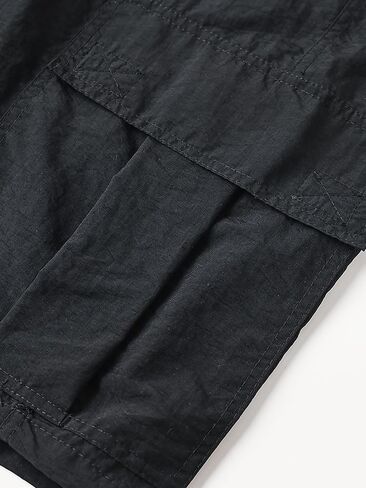 Men Big and Tall Cargo Shorts with Adjustable Drawstring Quickly Dry Polyamide Pants in Kuwait