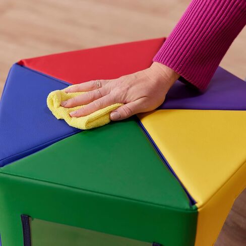 ECR4Kids SoftZone Wall of Mirrors, Activity Center, Assorted in Kuwait