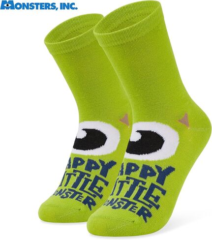 Disney Boys Socks Monsters Inc 5 Pack of Ankle Socks Size 12-7 Comfy Breathable Crew Socks for Kids Teenagers Boys Gifts in Kuwait