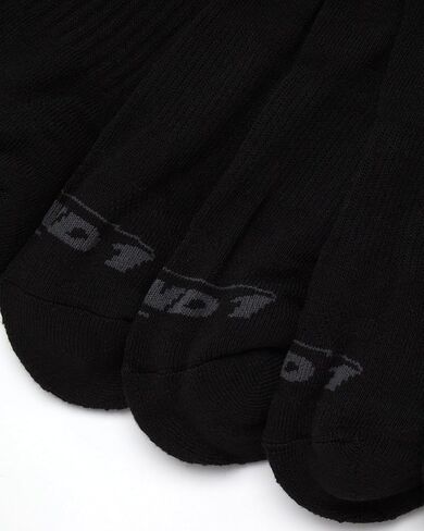 AND1 Boys' Crew Socks - 8 Pack Soft Athletic Mid Calf Socks for Boys - Boys Cushioned Sports Crew Socks (S-L) in Kuwait