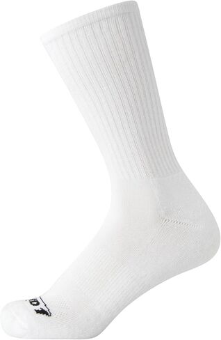 AND1 Boys' Crew Socks - 8 Pack Soft Athletic Mid Calf Socks for Boys - Boys Cushioned Sports Crew Socks (S-L) in Kuwait