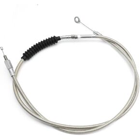 71 Inch/180CM Motorcycle Clutch Cable Wire, Replacement for Harley Iron XL 883 XL 1200 Dyna Softail Fat Boy Heritage Road King