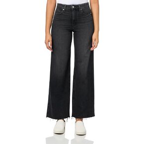 PAIGE Women's Anessa 31 Inch Inseam Jeans with Raw Hem