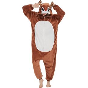 بدلة نوم SweetXIN للبالغين من الجنسين للهالوين والكريسماس التنكرية للنساء والرجال in Kuwait