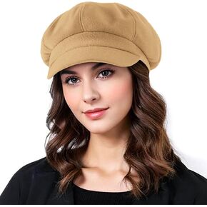 Newsboy Hats for Women Vintage Plaid Newsboy Cap for Men and Women Beret Paperboy Hat Fall Hats for Women 2024