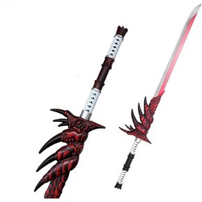 PU Foam Fantasy Monster Hunter Sword Prop for Costume, Cosplay, Halloween, Xmas, Collection. 1:1 Scale