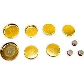 DNJ FPS4107 Brass Freeze Plug Set for 1968-1974 / Ford / 3.9L / L6 / 12V / OHV / 240cidNote Brass Freeze Plugs