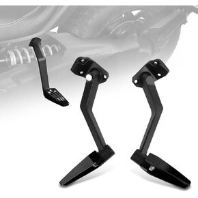 Aluminum Passenger Floorboards for Can-Am Ryker 600/900 / Rally/Sport Models 2019-2025 | Motorcycle Foot Pegs (MAX Mount #219400800 Required)
