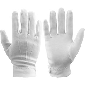 White Gloves,White Gloves Women Costume,White Gloves Men,Cotton Gloves,White Cotton Gloves