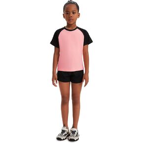 YUDESEN Kids Girls Athletic Sets 2/3 Piece Tracksuit Outfits jacket and joggers, Girls Activewear Sets