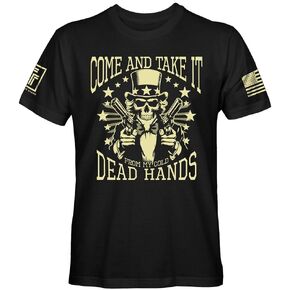 Come and Take it from My Cold Hands Men's Patriotic T-Shirt