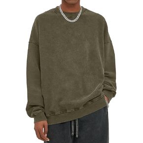 Mens Oversized Hoodies Vintage Hoodie Couples Pullover Acid Wash Hoodies for Men Streetwear Sweatshirts