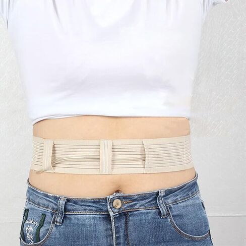 PD Belt for Peritoneal Dialysis Catheter - Stretchy, Breathable Abdominal Holder - Adjustable for Secure Dialysis Line & Peg G Feeding Tube - Peg Tube Supplies (Black) in Saudi Arabia