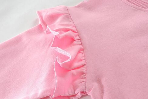 Tkria طفل الفتيات عيد الميلاد البلوز كم طويل البلوز قمصان الرنة سترة الاطفال القبيحة عيد الميلاد أعلى عطلة الزي 1-7T in Kuwait