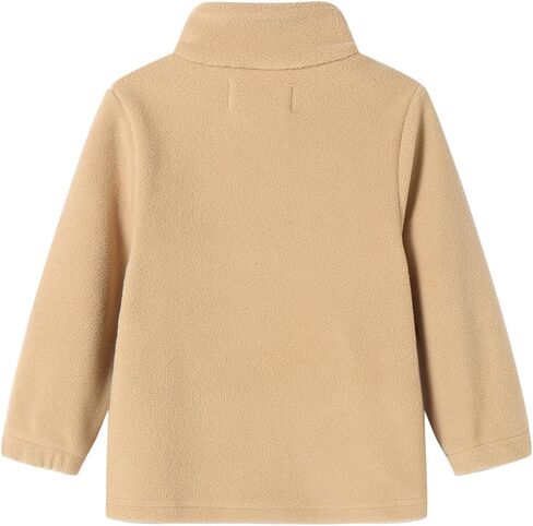 Mud Kingdom Boys Girls Quarter Zip Sweatshirt Polar Fleece Long Sleeve Shirts Mock Neck Fall Pullover Tops in Kuwait