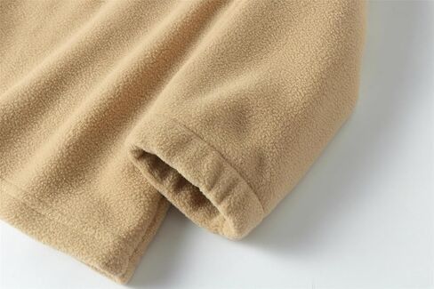 Mud Kingdom Boys Girls Quarter Zip Sweatshirt Polar Fleece Long Sleeve Shirts Mock Neck Fall Pullover Tops in Kuwait