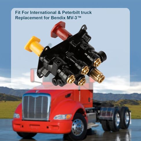 802122 صمام اندفاعة MV-3، فتحات تركيب 1/4 بوصة، منافذ PTC 3/8 بوصة، عادم PTC 1/2 بوصة in Kuwait
