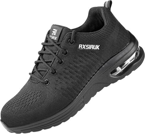 Steel Toe Shoes Men Women Lightweight Comfort Puncture Resistant Slip On Safety Work Shoes in Saudi Arabia