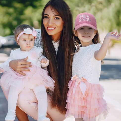 Cute Embroidered Baseball Cap for Kids Age 3-8, Funny Adjustable Cotton Embroidery Hat for Boys Girls in Kuwait