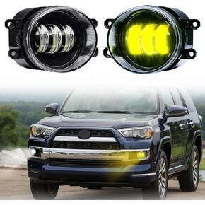 Daytime Running Lights Fog Lights Fit for 2014-2024 Toyota 4Runner Fog Bulbs Lamps Lights Assembly (14-24 -4Runner-fog)