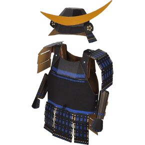 A Kabuto and Yoroi Set Made from Cardboard (Free Size for Adults)