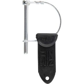 Trailer Hitch Pins and Clips, Heavy-Duty Trailer Hitch Clips, Hitch Pins, Linchpin, D Pin, Square Pin & Locking Pin with Rubber Grip to Save Your Knuckles, 2 1/2" D Pin, 3/8" Diameter