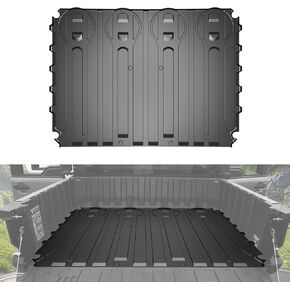 Rear Cargo Bed Mat for Polaris Ranger XD 1500 2024, TPE All Weather Protection Slush Liner for Polaris Ranger Crew/XD 1500 2024+ Accessories, Replace# 2889106