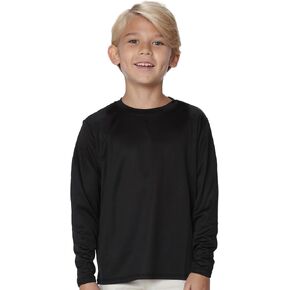 INGEAR Boys Rash Guard Long Sleeve Swim Shirt - Quick Dry UPF 50+, Kids Fishing Shirt, Dry fit Shirts for Boys Sizes XS-XL