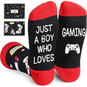 Gamer Gifts Teen Boys Men - Gaming Gamer Socks Video Game Socks, Funny Gamer Socks For Teen Boys