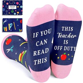 Zmart Funny Gifts for Men Women - Basketball Soccer Coach Gifts, Doctor Teacher Gifts, Teacher Coach Socks