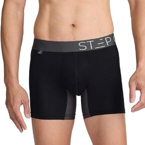 STEP ONE Mens Underwear Trunk Briefs - Underwear for Men, Moisture-Wicking, 3D Pouch + No Ride Up Trunk Briefs for Men