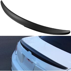 cciyu Black ABS Rear Spoiler Wing Accessories for 2008 2009 2010 2011 2012 for Honda Accord Sedan Trunk Spoiler Wing
