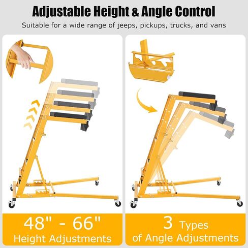 Adjustable Automotive Engine Creeper, Engine Creeper 48"-66", Top Automotive Creeper 400 Lbs Capacity for Home Garage, Workshop Repair Maintenance in Saudi Arabia