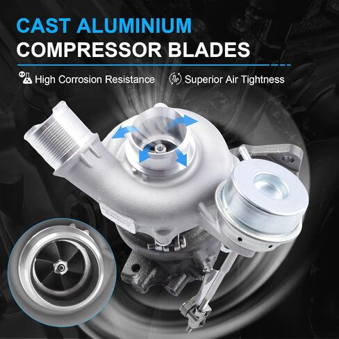 53039880406 53039880407 Twin Turbocharger Left Right kit Fit For 2017-2019 Ford F150 2.7L Turbo OE# JT4E-6K682-AB JT4E6K682AC+FL3Z6K682D+FL3Z6K682E in Kuwait