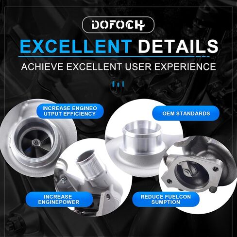 53039880406 53039880407 Twin Turbocharger Left Right kit Fit For 2017-2019 Ford F150 2.7L Turbo OE# JT4E-6K682-AB JT4E6K682AC+FL3Z6K682D+FL3Z6K682E in Kuwait