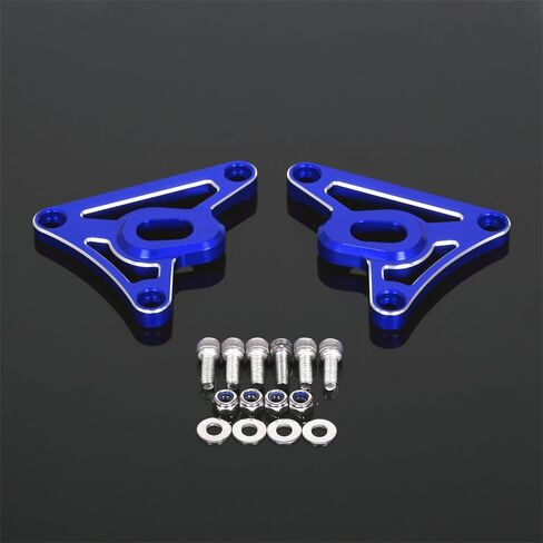 CNC Carving Front Headlight Indicator Turn Signal Bracket Compatible With Monkey 125 JB03 JB02 ST125 Dax125 2018-2024 (Blue) in Kuwait