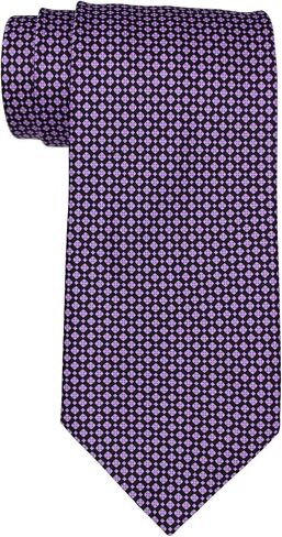 Satin Purple Geometric Tie in Saudi Arabia