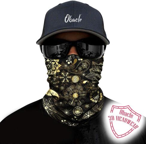 Obacle Neck Gaiter Face Mask Bandana for Sun Dust Wind Protection for Men Women in Kuwait
