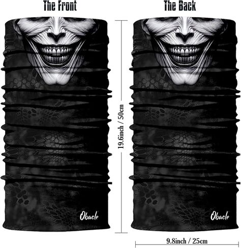 Obacle Neck Gaiter Face Mask Bandana for Sun Dust Wind Protection for Men Women in Kuwait