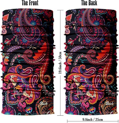 Obacle Neck Gaiter Face Mask Bandana for Sun Dust Wind Protection for Men Women in Kuwait