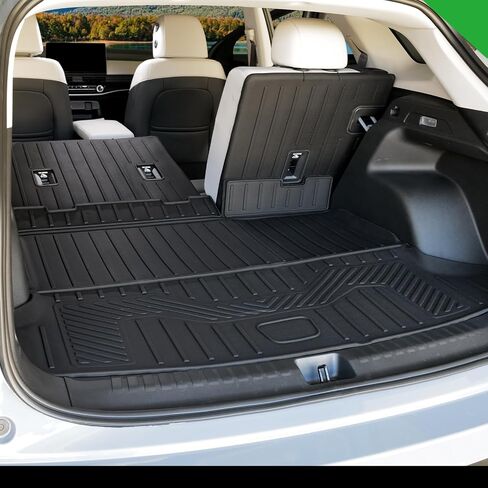 Cargo Mat for Honda Prologue 2024 2025, Trunk Mat with Backrest Mat All Weather Protection Back Seat Cover Protector for 2025 Honda Prologue Accessories in Kuwait