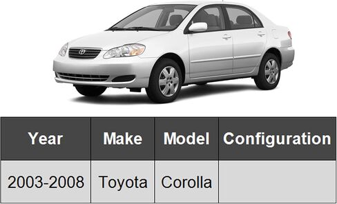 ASTARPRO - 10pc Front Suspension Kit for Toyota Corolla 2003 2004 2005 2006 2007 2008, 2 Lower Control Arms 2 Ball Joints 2 Sway Bar Links 4 Outer & Inner Tie Rods Replacement in Saudi Arabia