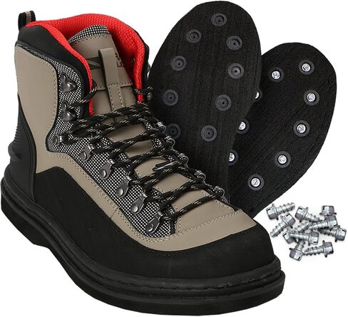 حذاء رجالي من Paramount Outdoors MFBW002-DJX-11 Slate Felt Wading - - 11 in Kuwait