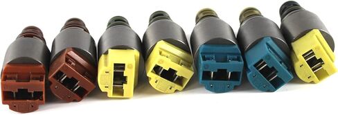 6HP28 6HP21X طقم الملف اللولبي لإصلاح جسم صمام النقل يناسب F01 F02 F10 F12 528i 535i X5 X6، لأجزاء الملف اللولبي لنقل الحركة Jaguar XF XJ 2010-2012 in Kuwait