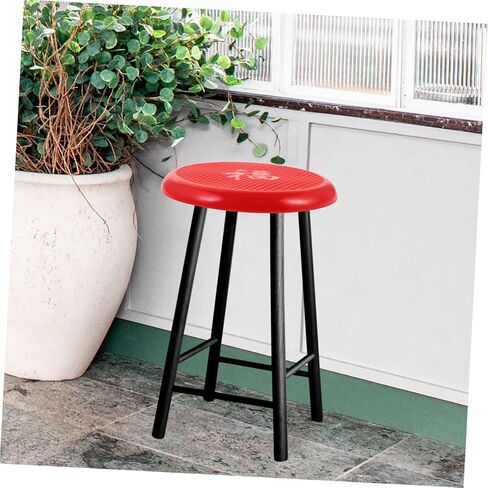 Round Plastic Stool Seat Cover Replacement for Canteen Stools Durable Plastic Surface Bar Stool Covers and Stool Cushions for Dining and Garden Use in Saudi Arabia