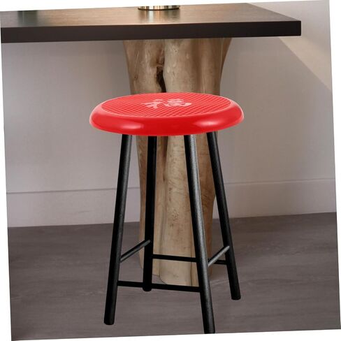 Round Plastic Stool Seat Cover Replacement for Canteen Stools Durable Plastic Surface Bar Stool Covers and Stool Cushions for Dining and Garden Use in Saudi Arabia