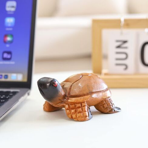 Good Luck Wooden Hand Carved Wooden Duck Statue, Sculpture Art Decorative Rustic Home Decor Accent Handmade Handcrafted Decoration. in Kuwait