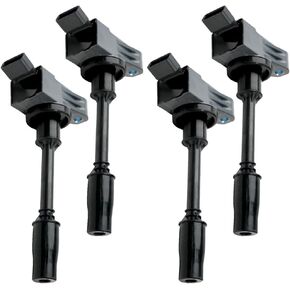 Ignition Coil Packs Set Of 4 Compatible With LEXUS GS200T GS300 IS200T IS300 NX200T NX300 RC200T RC300 2.0T L4 8AR Replacement For 90919-02269 UF916 6731206