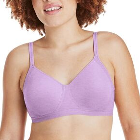 Hanes Women's X-Temp Wireless Bra, Cooling Mesh T-Shirt Bra, ComfortFlex Fit Wirefree Bra